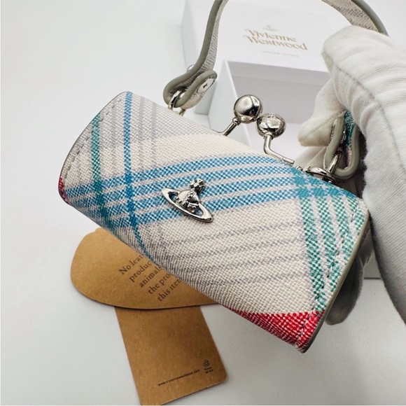 Vivienne Westwood Tartan Mini Handbag - Picture 4 of 11